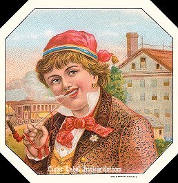 UT Dutch Smoker cigar label