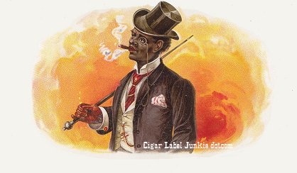 UT Excellent cigar box label