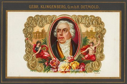 UT Klingenberg- cigar box label
