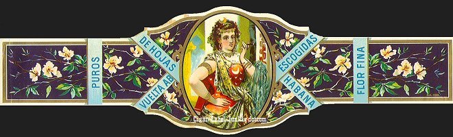 Bunch Band- cigar box label