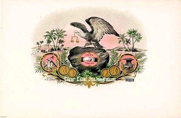 Union Forever cigar box label