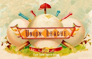 Union League cigar box label