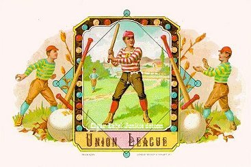 Union League cigar box label