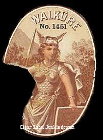 Walkure- cigar box label