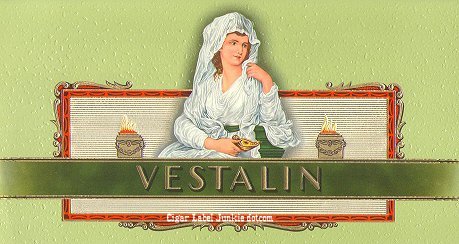 Vestalin_grn inner cigar label