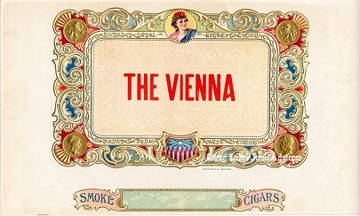 Vienna-cigar box label