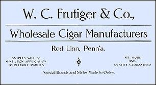 cigar label art card