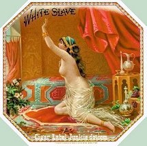 White Slave cigar label