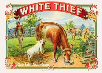 animals/general theme cigar label