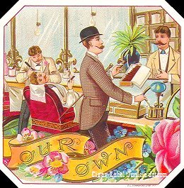 Our Own- cigar box label