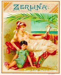 Zerlina- cigar box label