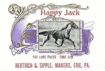 Happy Jack- cigar box label