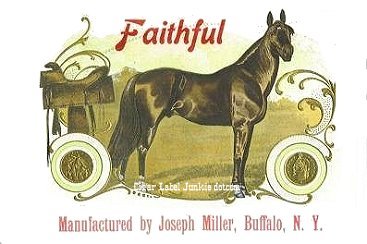 Faithful- cigar box label