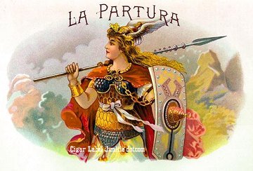 La Patura- cigar box label