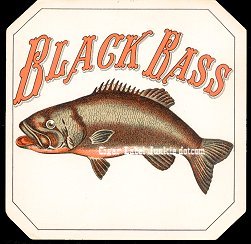 Black Bass outer cigar label