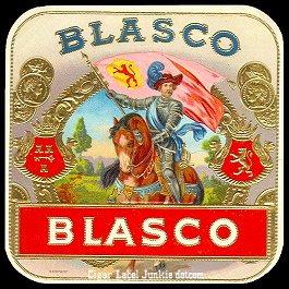 Blasco-outer cigar label