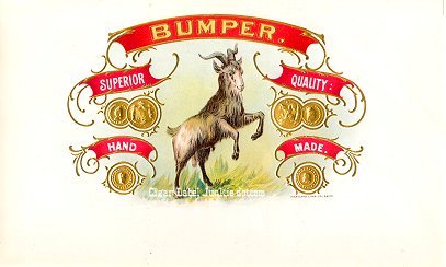 Bumper inner cigar label