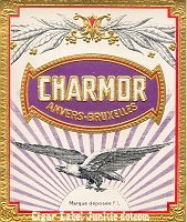 Charmor outer cigar box label