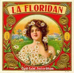 La Floridian- cigar box label