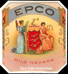 EPCO outer cigar label