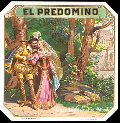 El Predomino outer cigar label