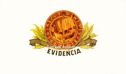 Evidencia inner cigar label