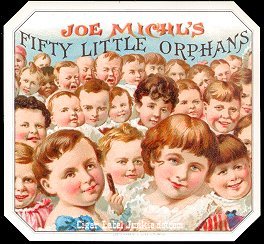 Fifty Orphans outer cigar label