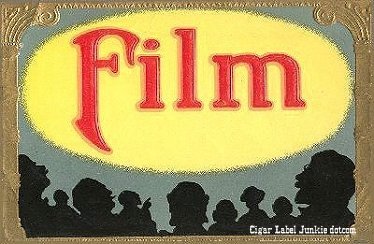 Film cigar box label