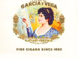Garcia Y Vega outer cigar label