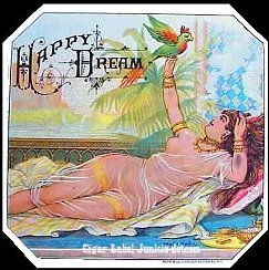Happy Dream- cigar label