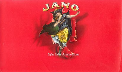 Jano inner cigar label