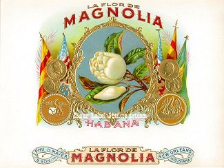 LFD Magnolia inner cigar label