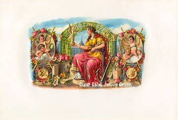La Riqueza inner cigar label