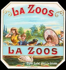 La Zoos outer cigar label