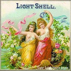 Light Shell- cigar label