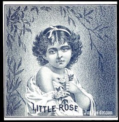 Little Rose outer cigar label