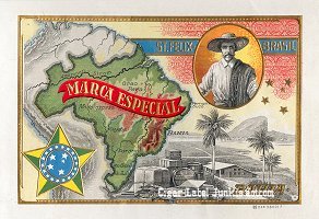 Manobra sample cigar box label