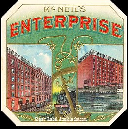 McNeils Enterprise-outer cigar label