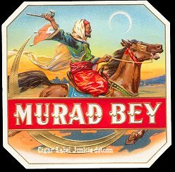 Murad Bey outer cigar label