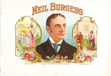 Neil Burgess inner cigar label