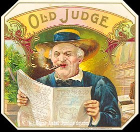Old Judge-outer cigar label
