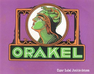 Orakel inner cigar label