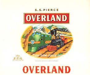 Overland inner cigar label