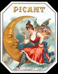 Picant outer cigar label