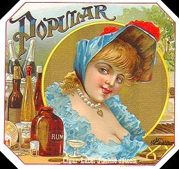 Popular- cigar label