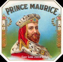 Prince Maurice outer cigar label