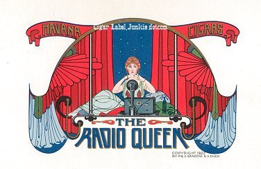 the arts - Miscellaneous theme cigar label