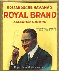 Royal Brand outer cigar label