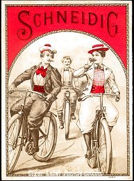 Schneidig outer cigar label