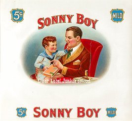 Sonny Boy inner cigar label